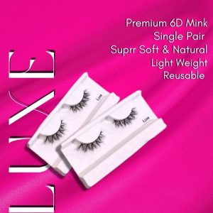 LUXE -6D mink  Single pair
