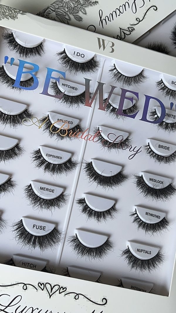 BE WED :16 in 1 Bridal Mink set